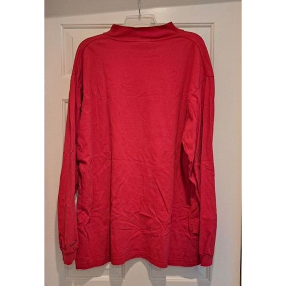 Walt Disney World Red Sweater with Christmas Mickey Embroidered on Collar Sz XXL - Picture 2 of 6